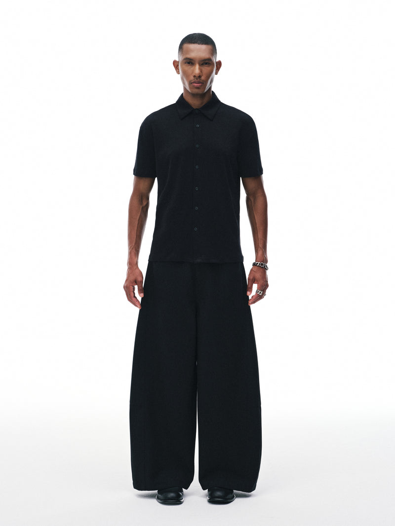 Pantalones anchos de línea