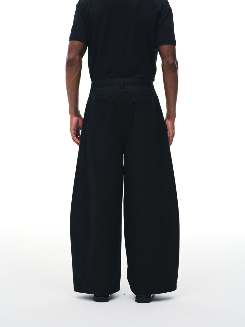 Pantalones anchos de línea