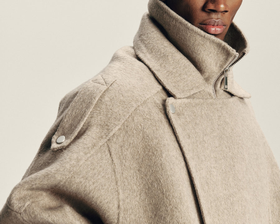 ‘Another Way’ Wool Jacket detail