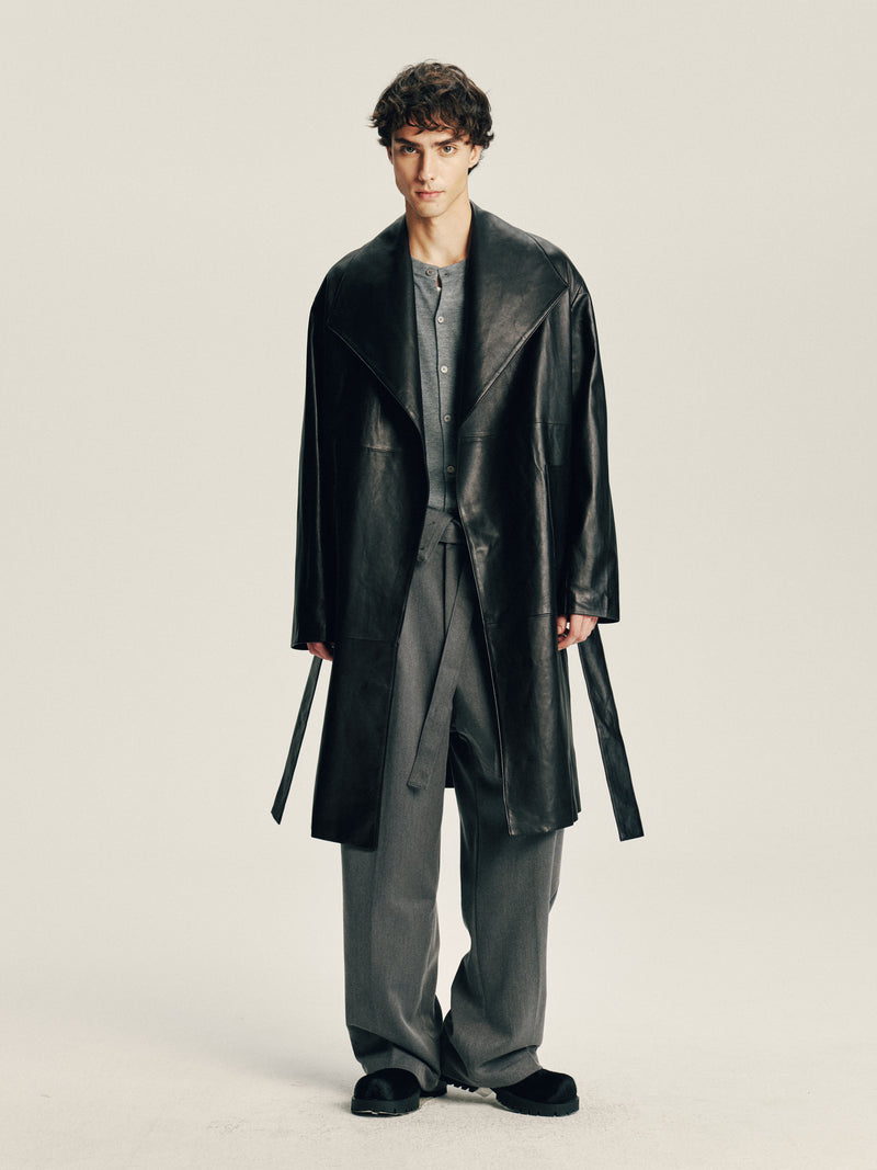 ‘Left Open’ Coat