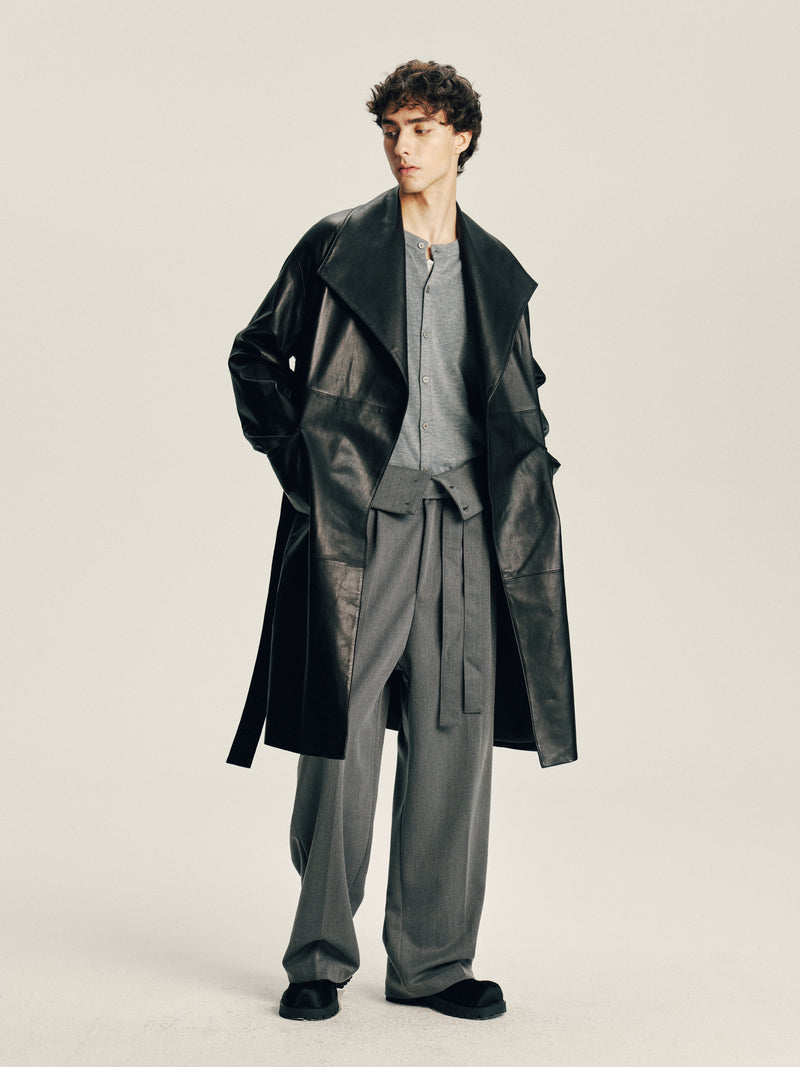 ‘Left Open’ Coat