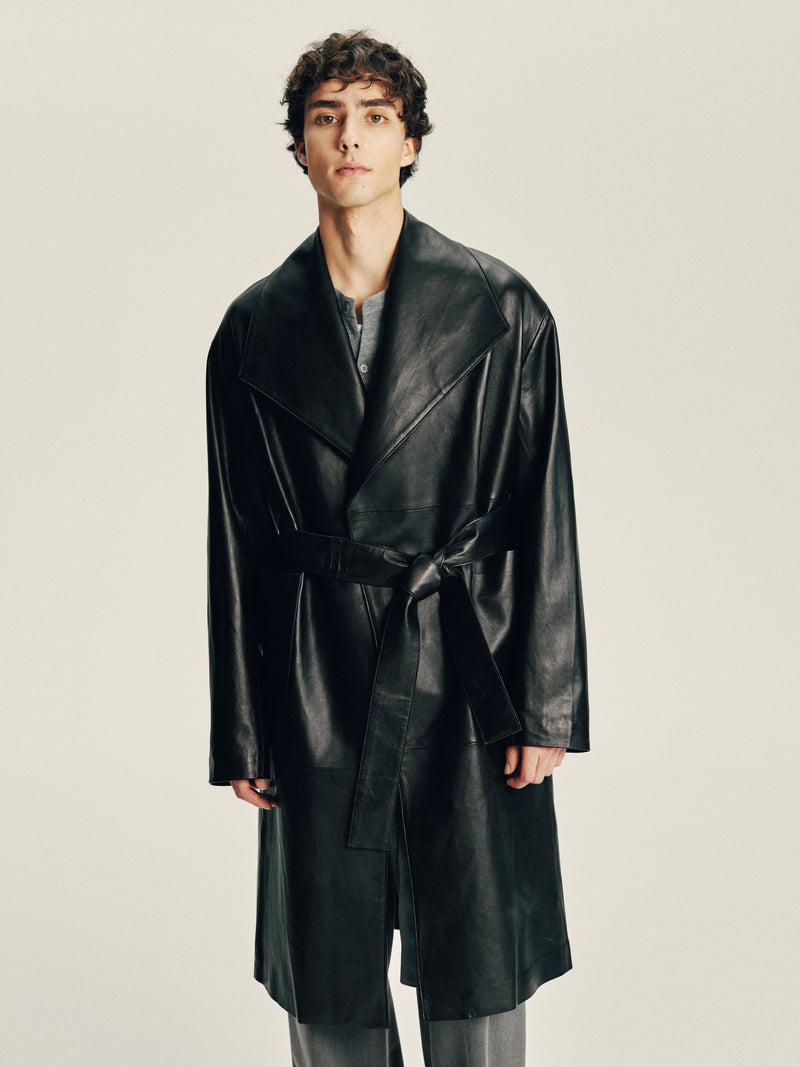 ‘Left Open’ Coat