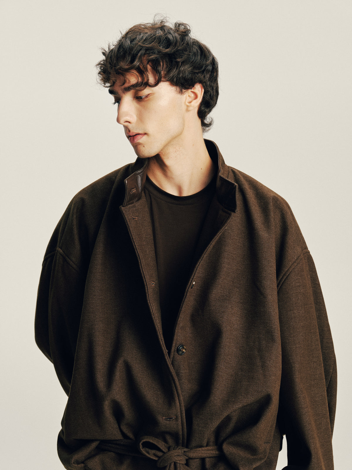 Held Together Cappotto con Cinghia