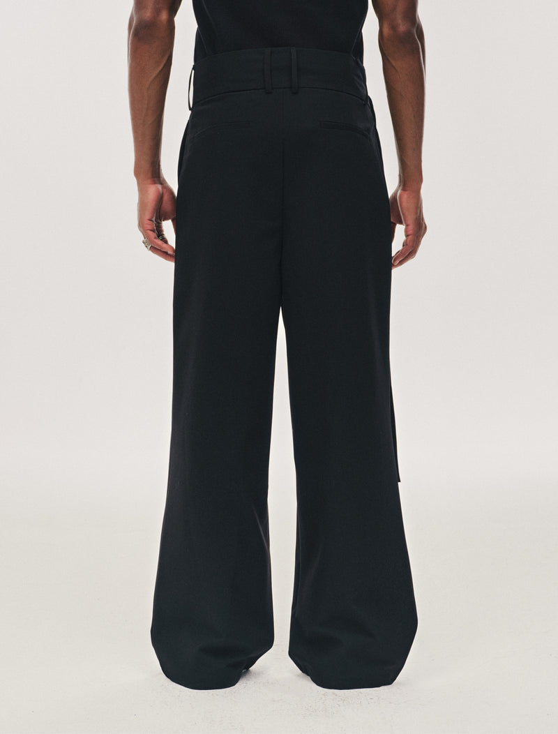 Pantalones drapeados