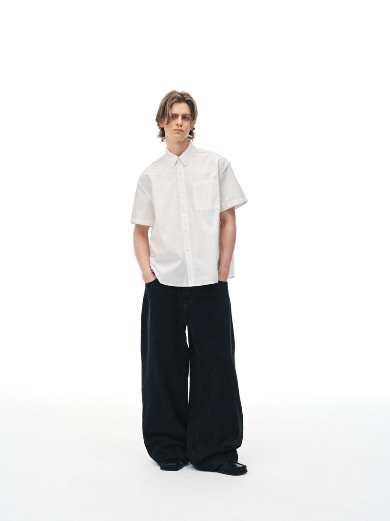 Pantalones Vaqueros de Mezclilla Columna 02