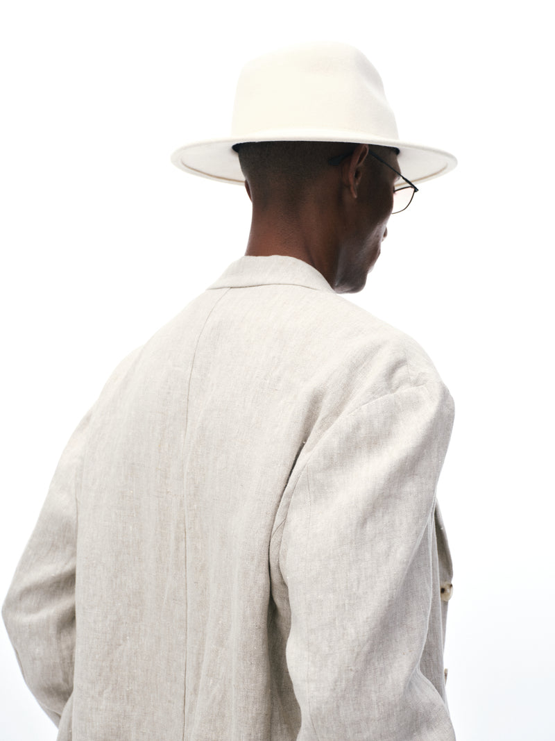 'After Hours' Blazer de Lino