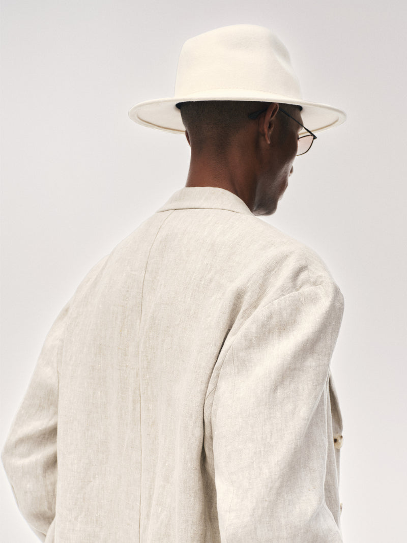 'After Hours' Blazer de Lino