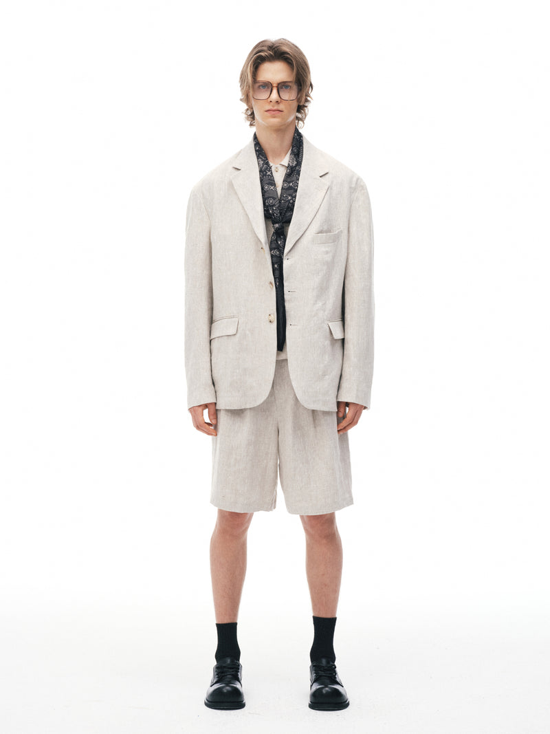 'After Hours' Blazer de Lino