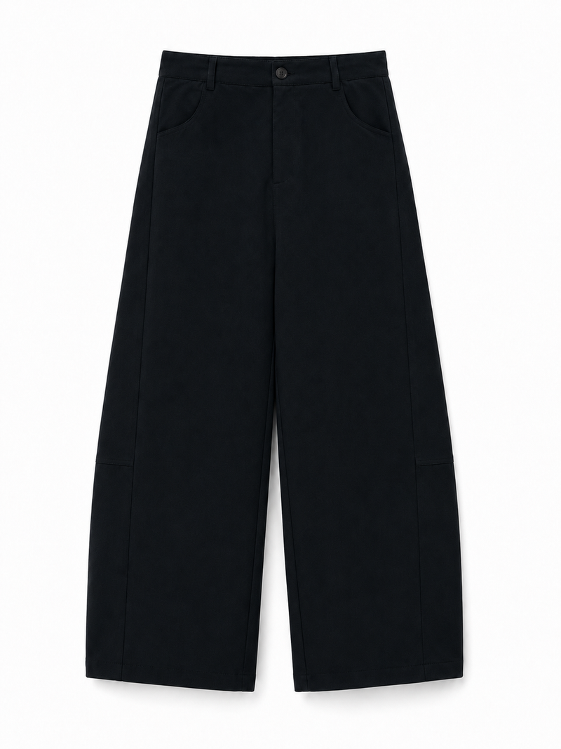 Pantalones anchos de línea
