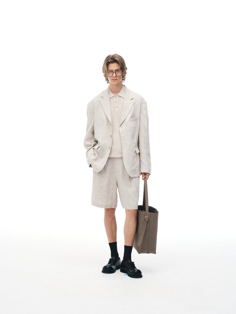'After Hours' Pantalones cortos de lino