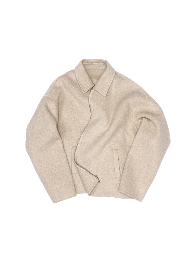Wool Zip Jacket 01