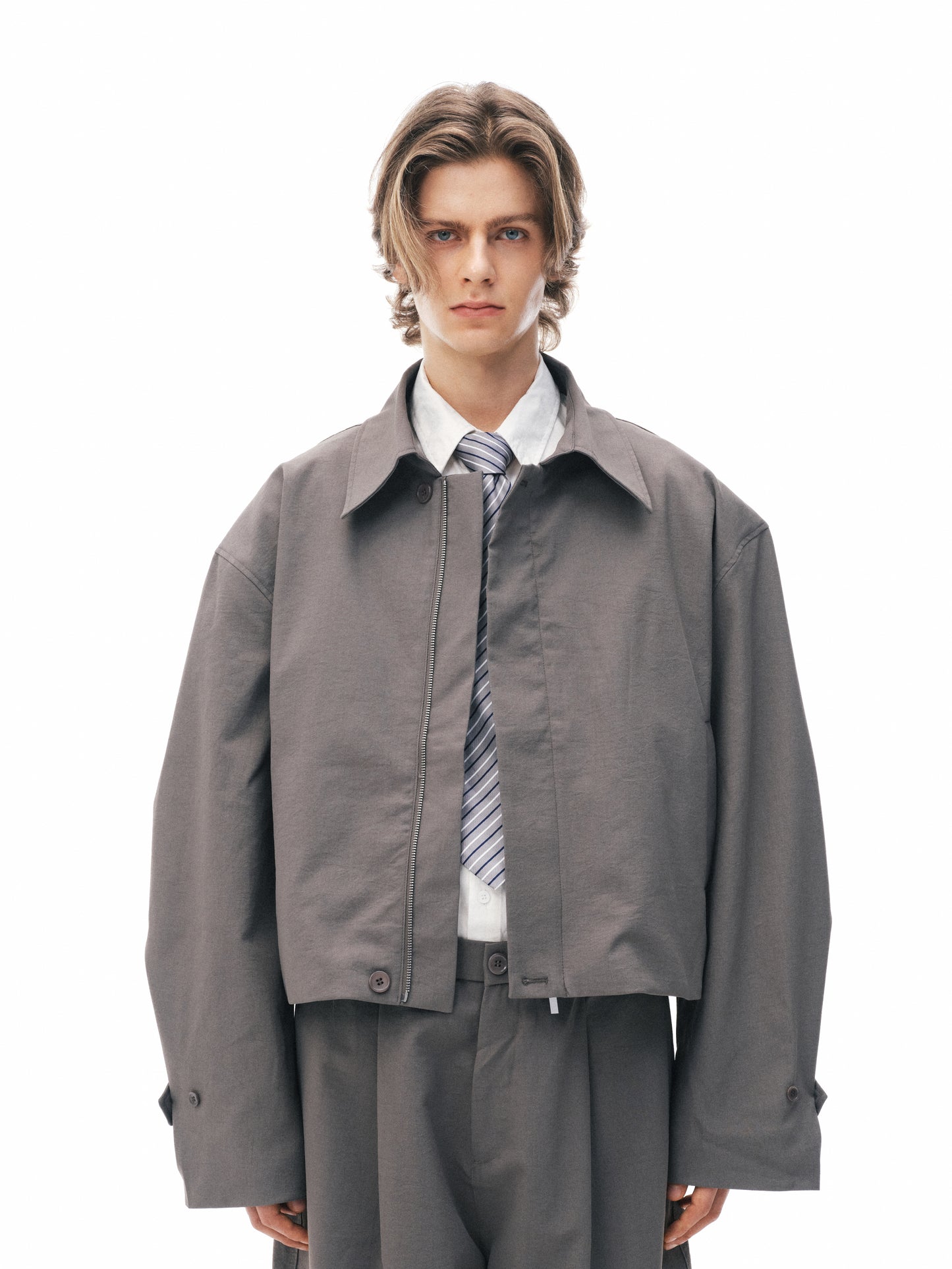 'Offline' Veste Cropped