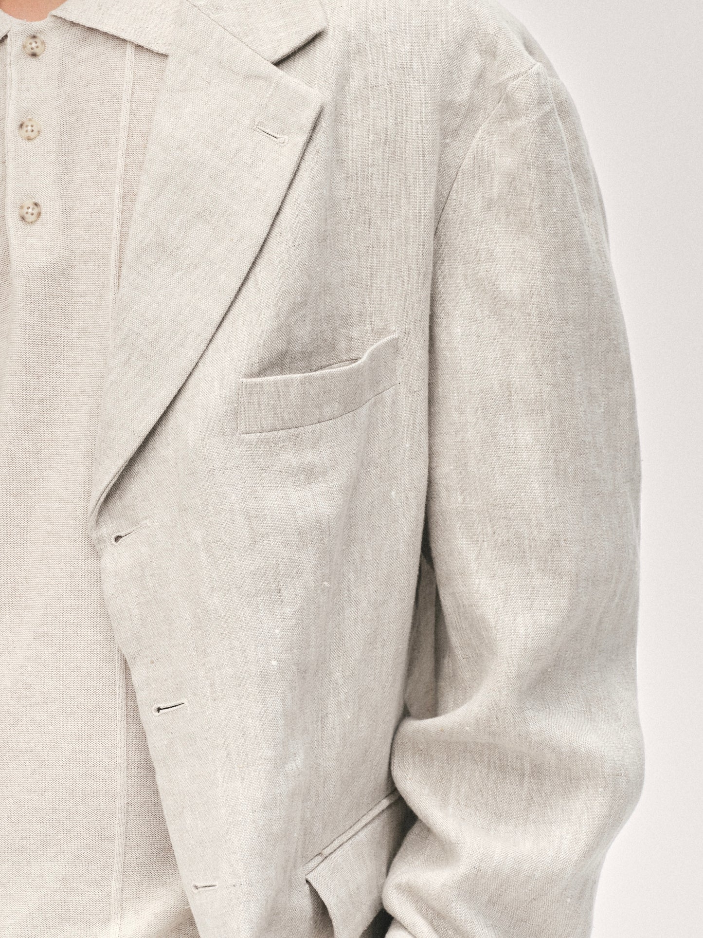 'After Hours' Blazer de Lino