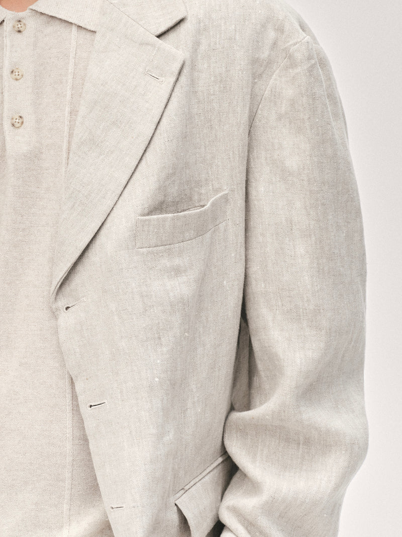 'After Hours' Linen Blazer