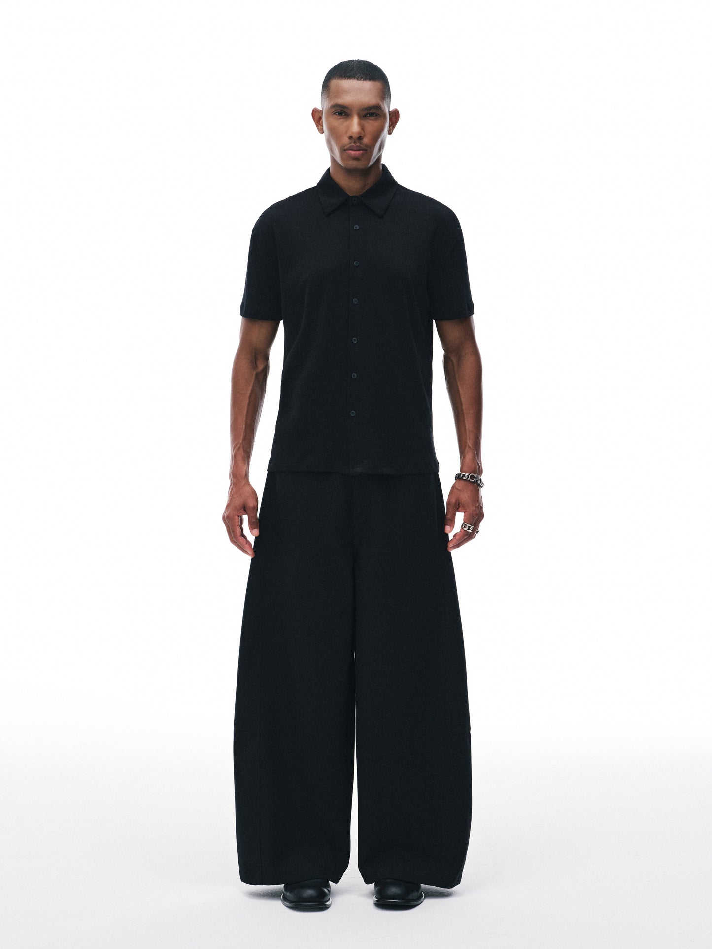 Line Wide Trousers