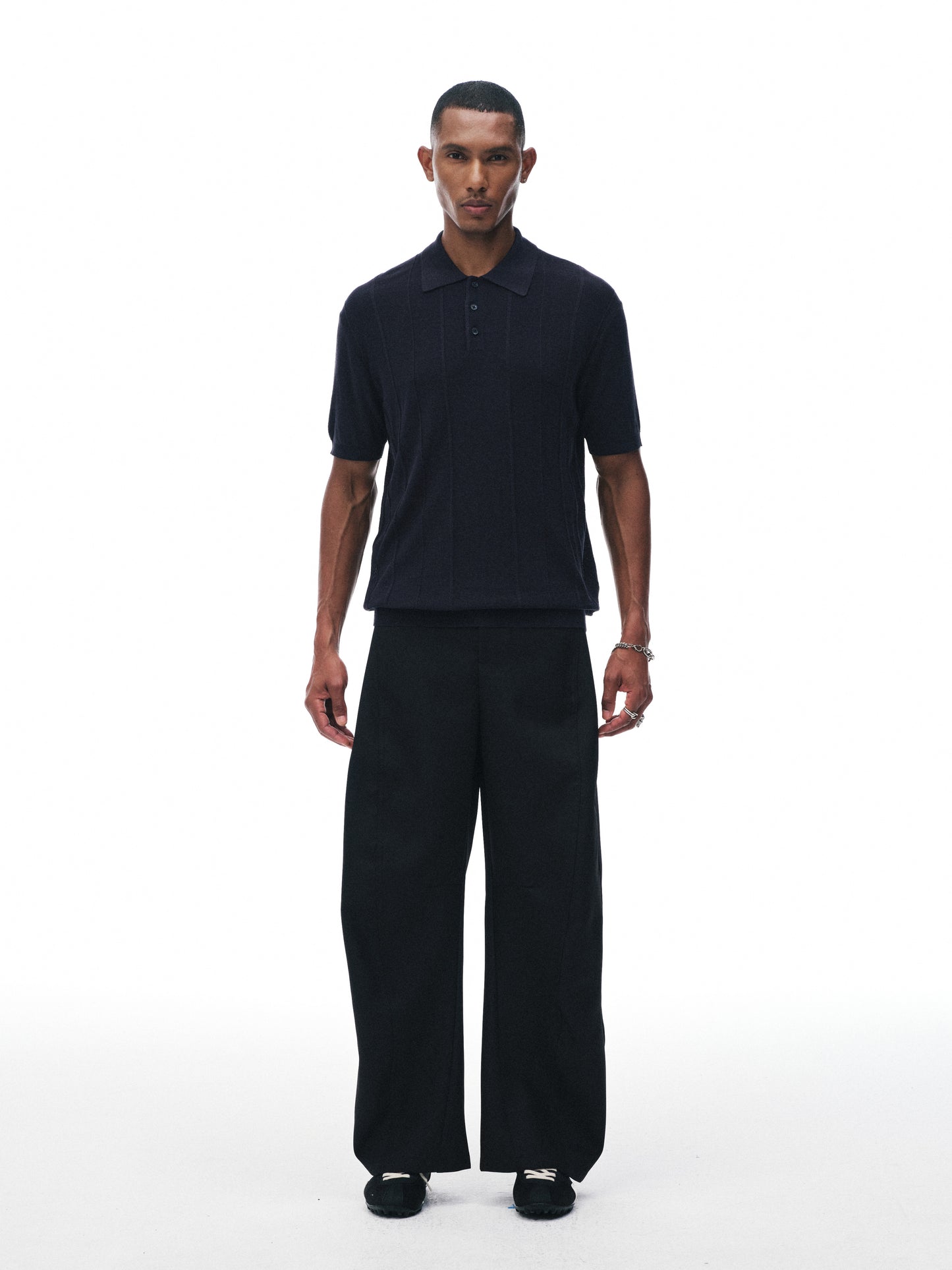 Folded Panel Trousers