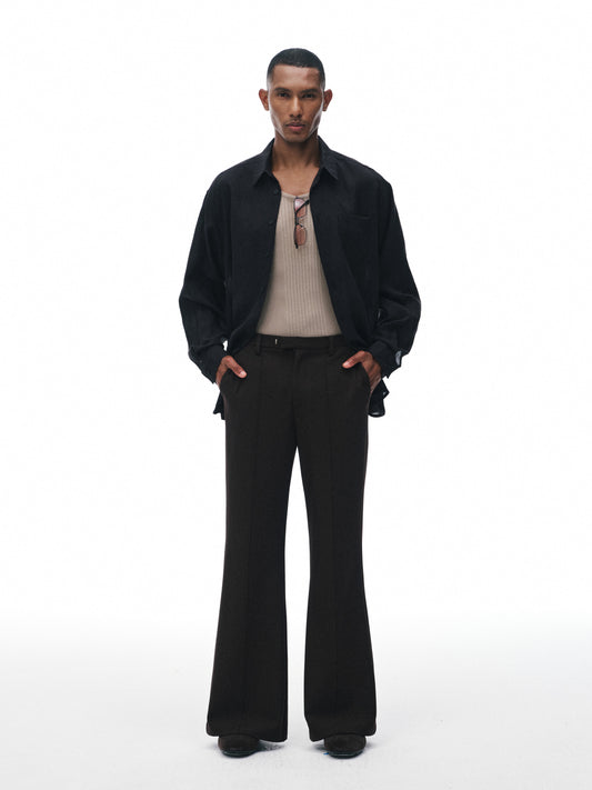 Soft Flare Trousers