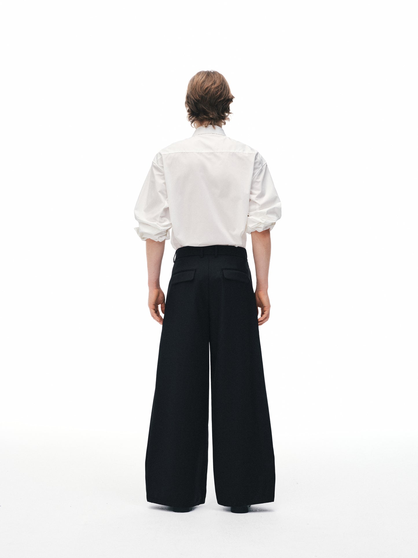 Column Pleat Trousers