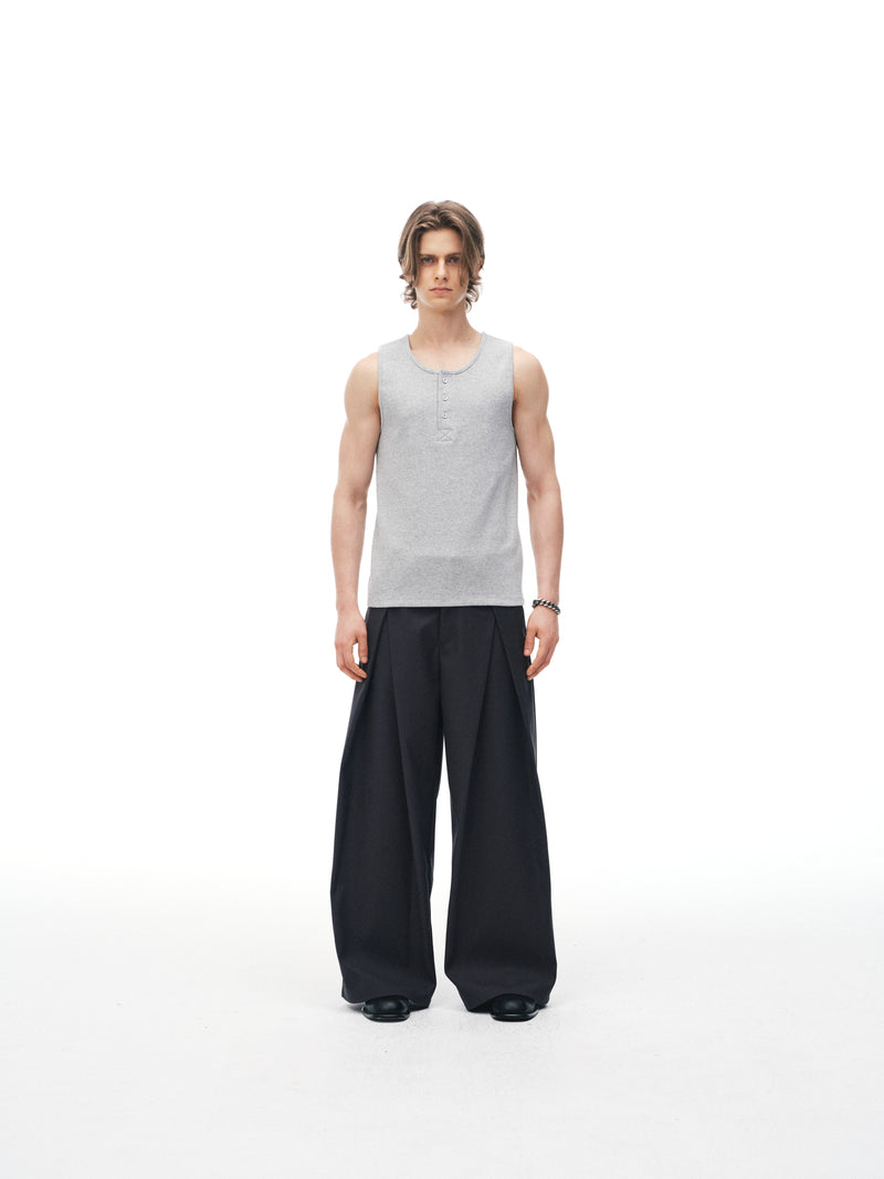 Column Pleat Trousers