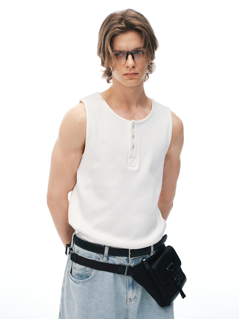 Musculosa Henley