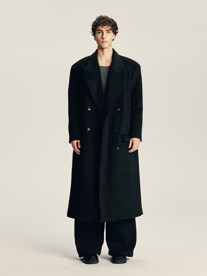 'Delayed' Wool Coat