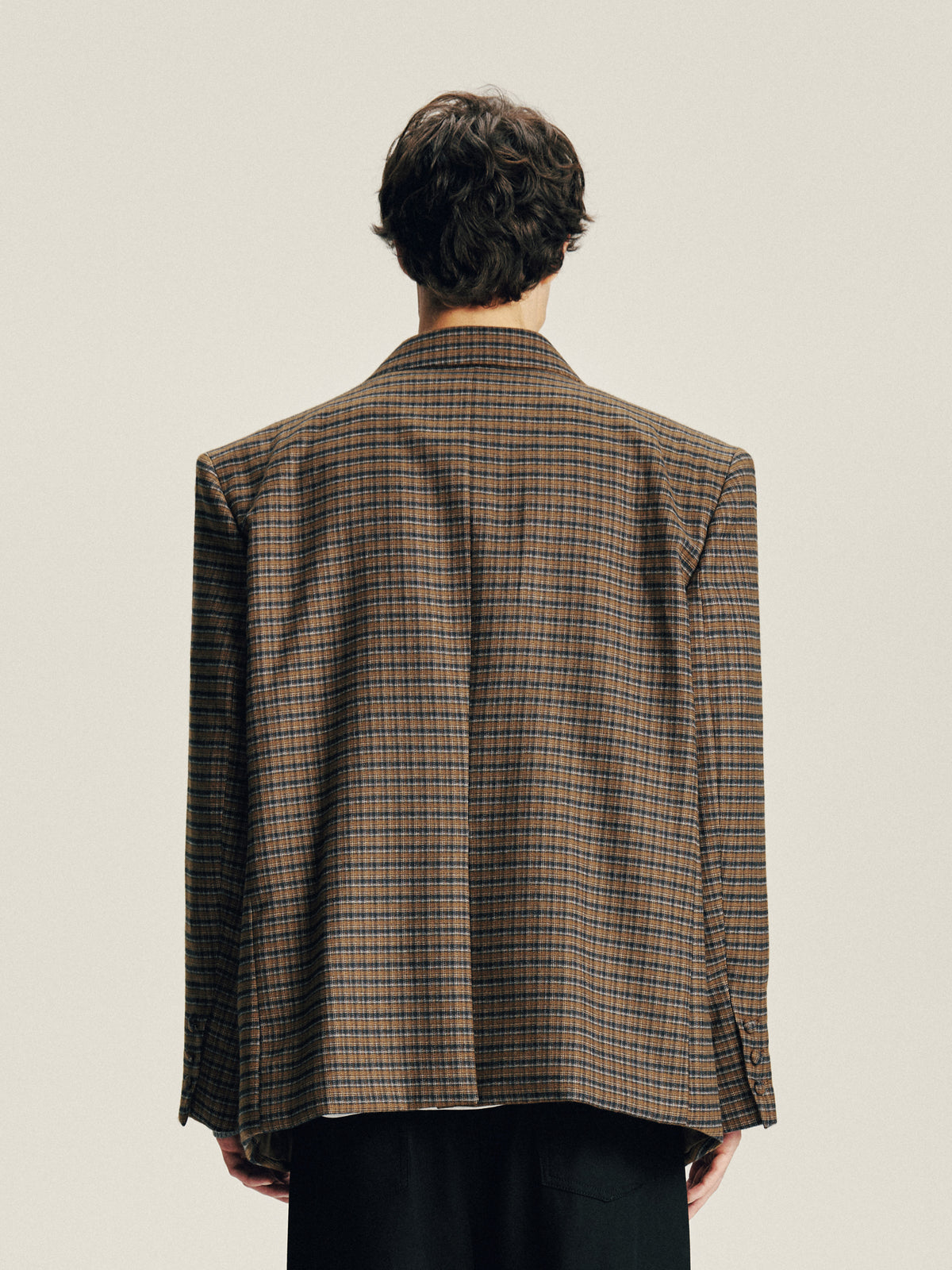 Grid Check Blazer