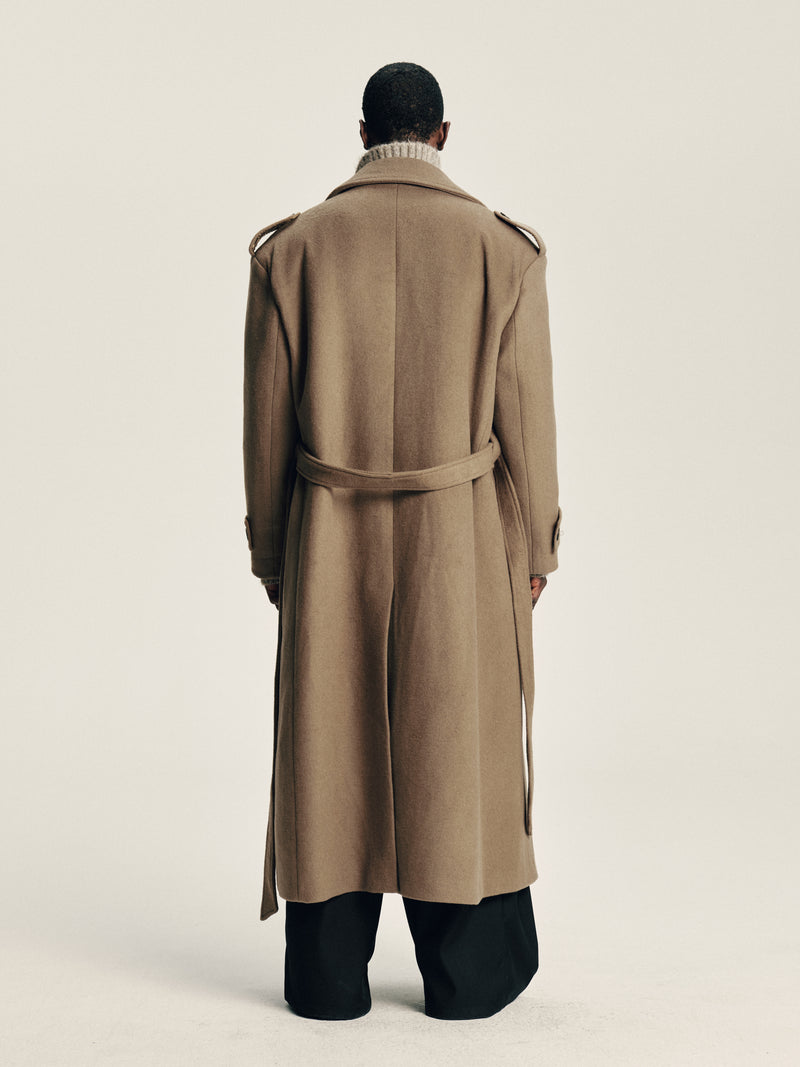 Outline Wool Coat