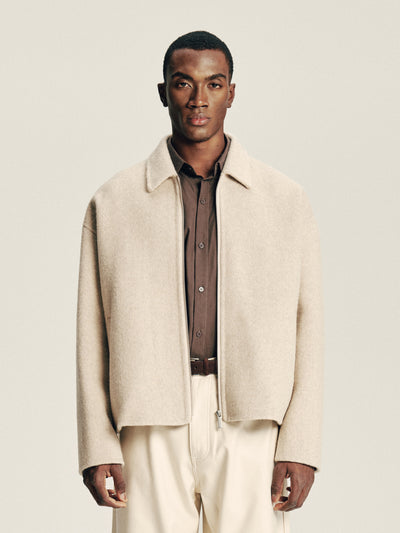 Wool Zip Jacket 01