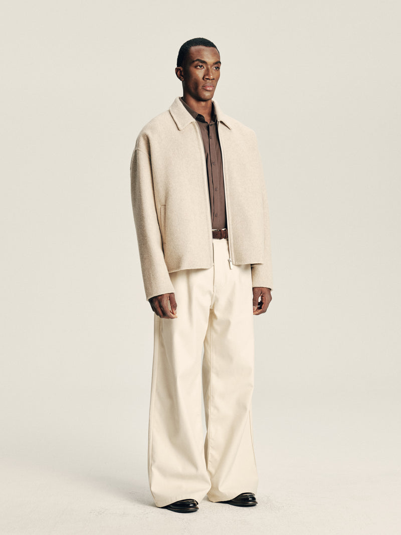 Wool Zip Jacket 01