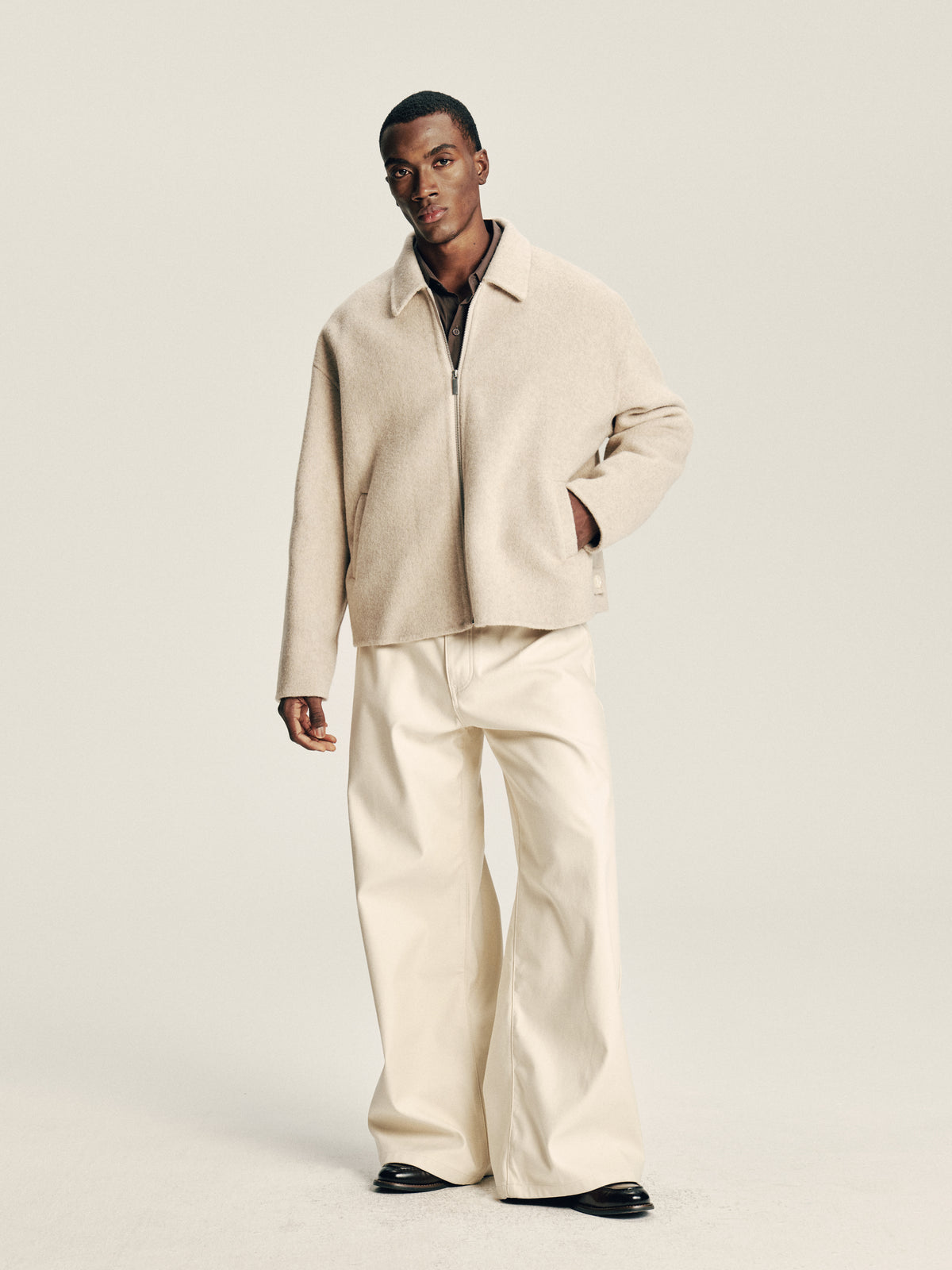 Wool Zip Jacket 01