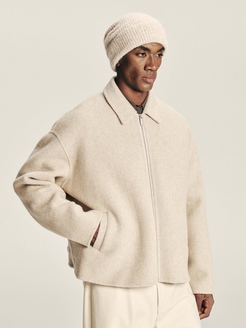 Wool Zip Jacket 01