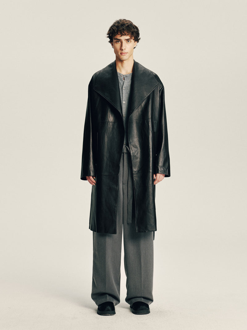 ‘Left Open’ Coat