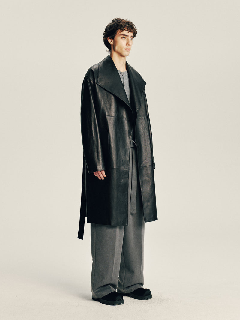 ‘Left Open’ Coat