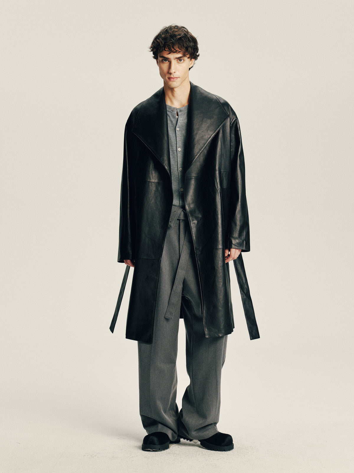 ‘Left Open’ Coat