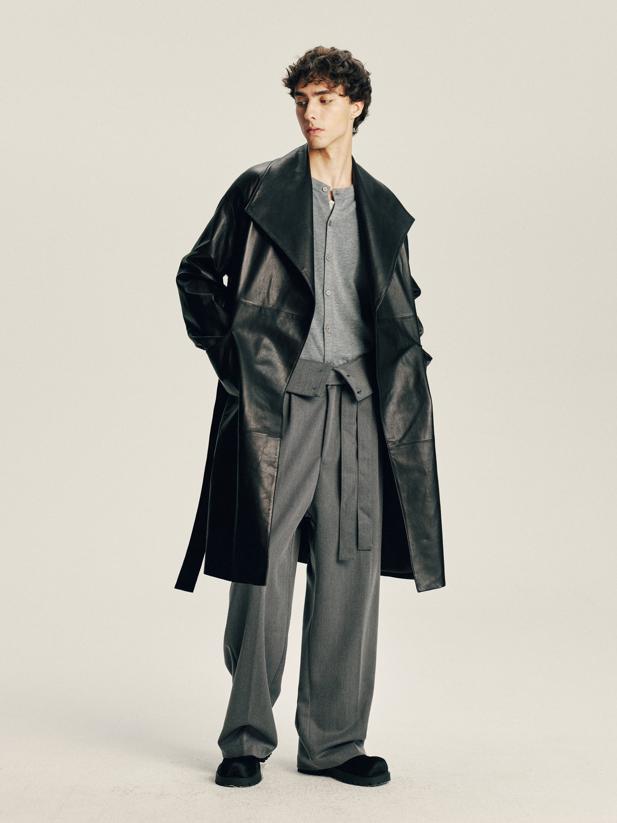 ‘Left Open’ Coat