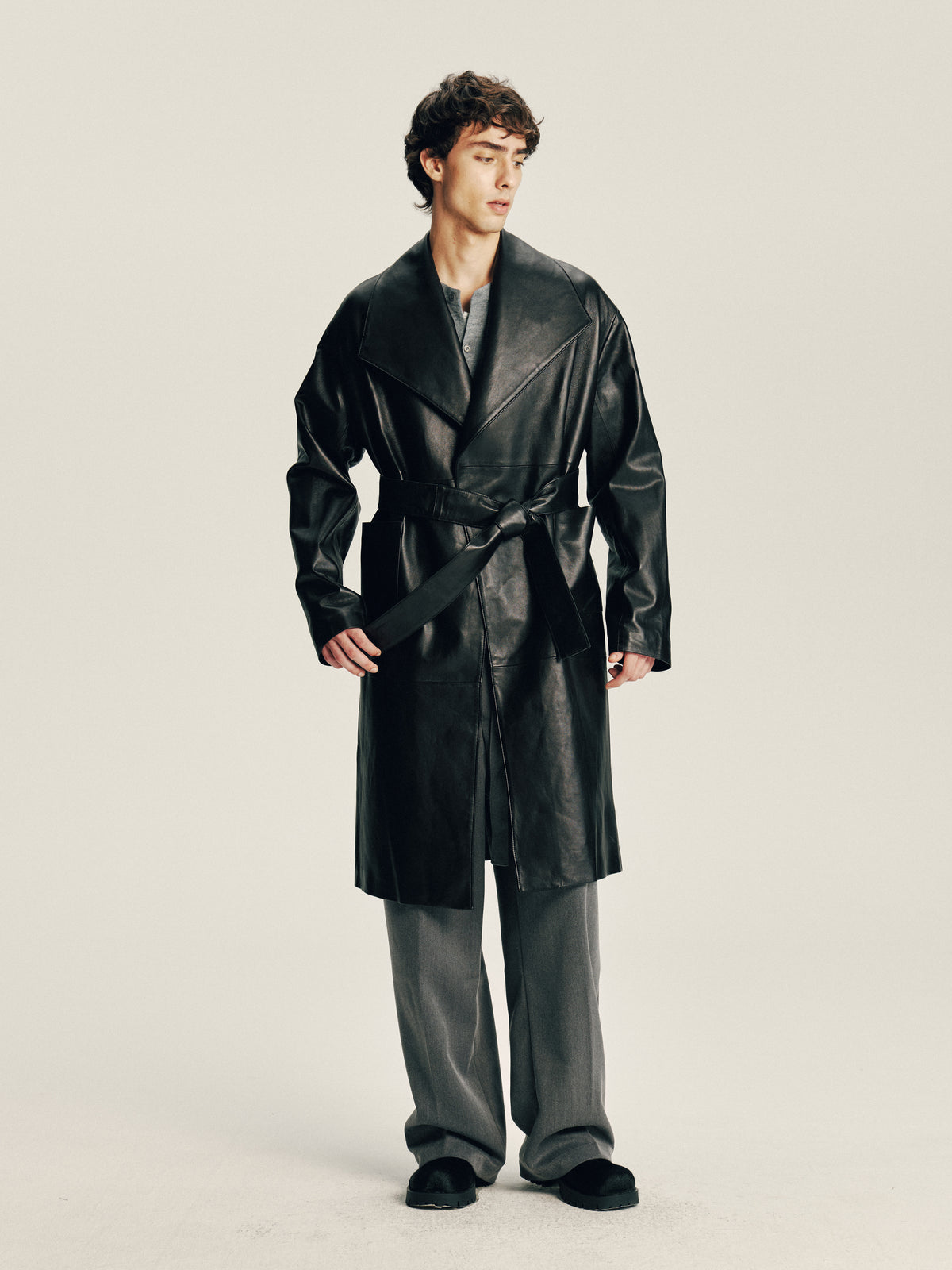 ‘Left Open’ Coat
