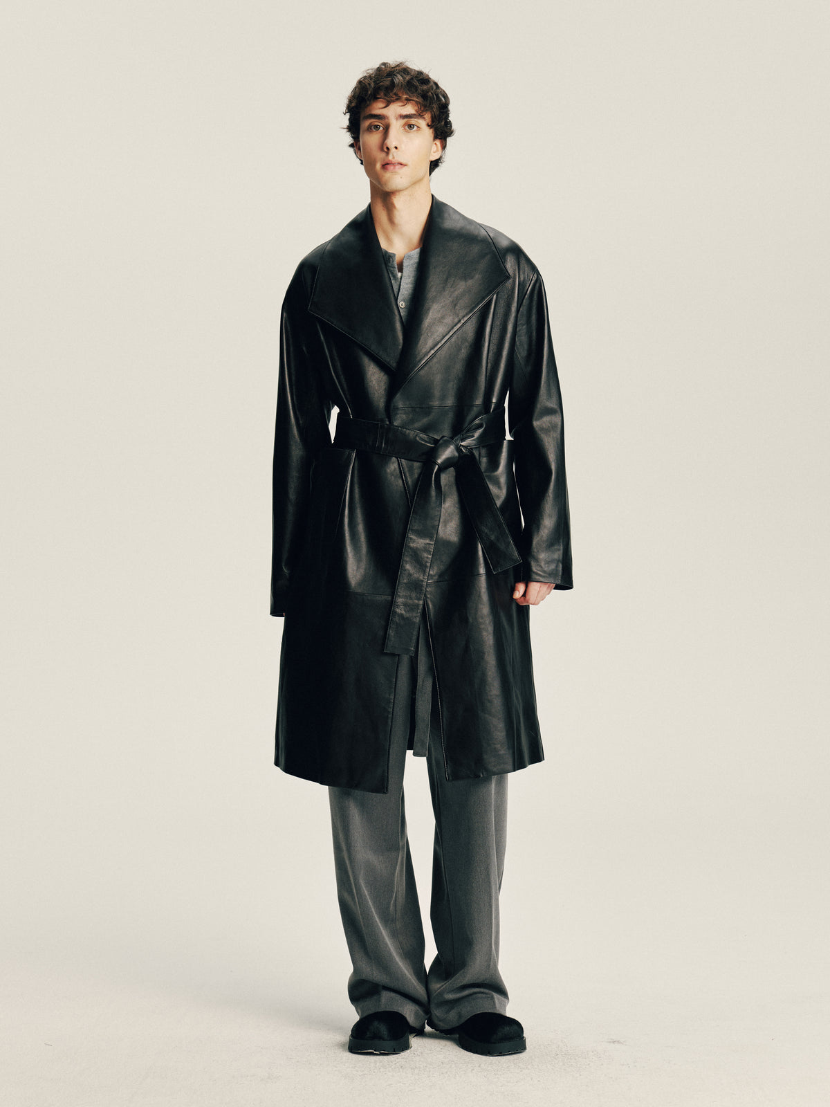‘Left Open’ Coat