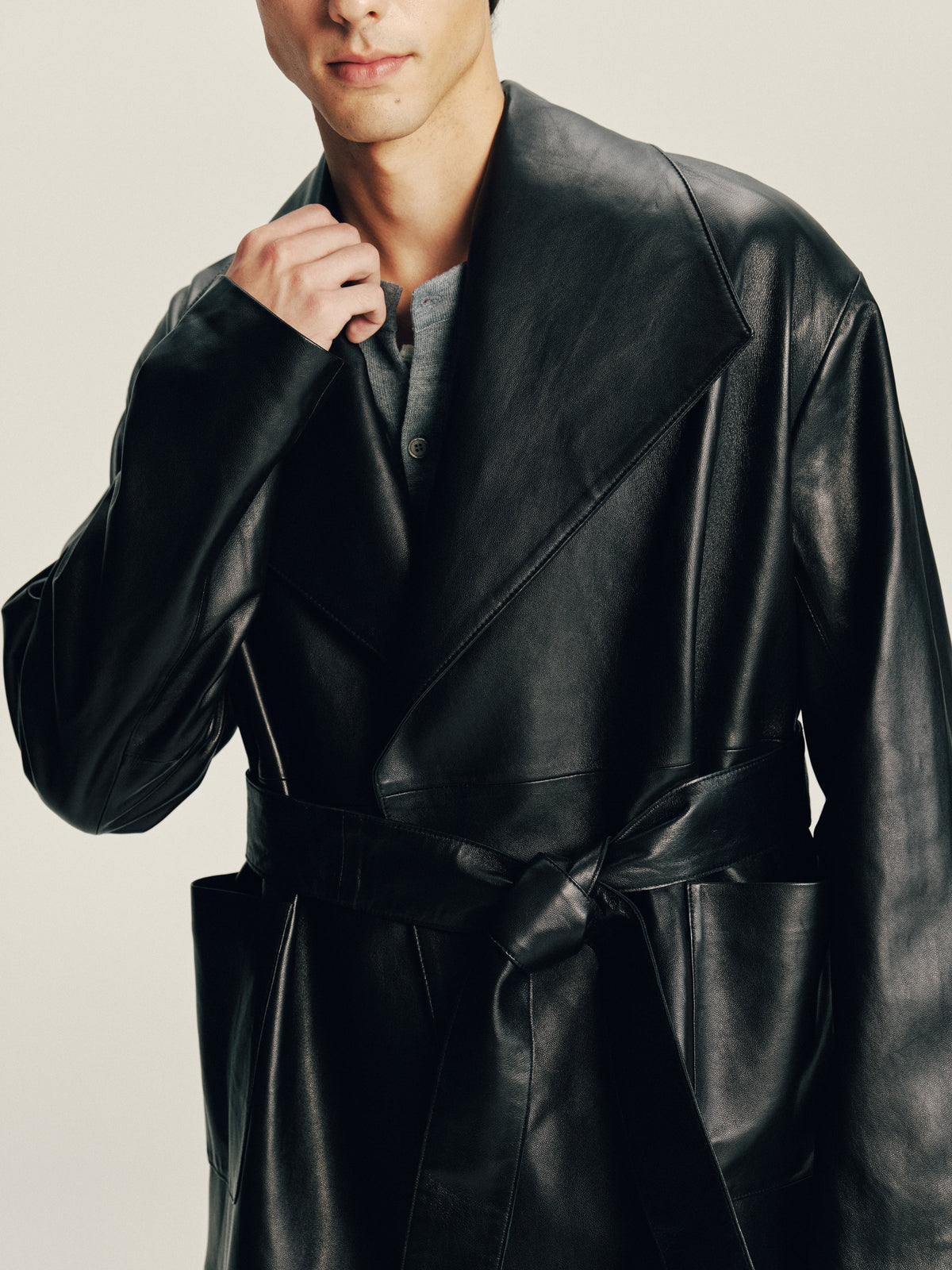 ‘Left Open’ Coat
