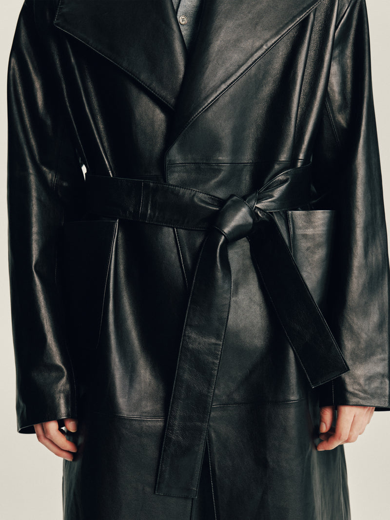 ‘Left Open’ Coat
