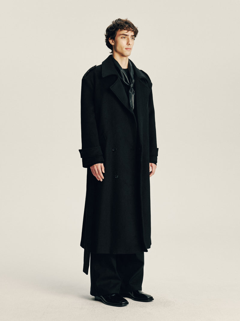 Outline Wool Coat