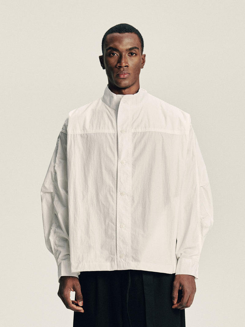Stand Collar Overshirt