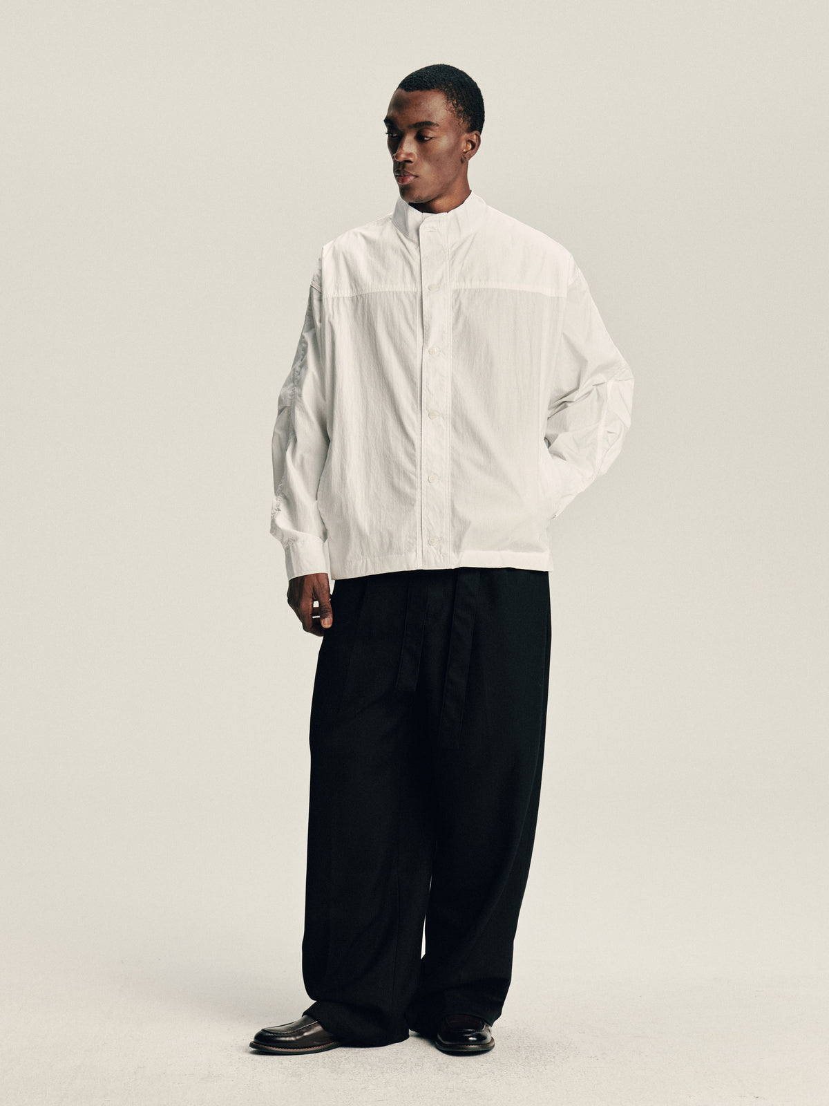 Stand Collar Overshirt