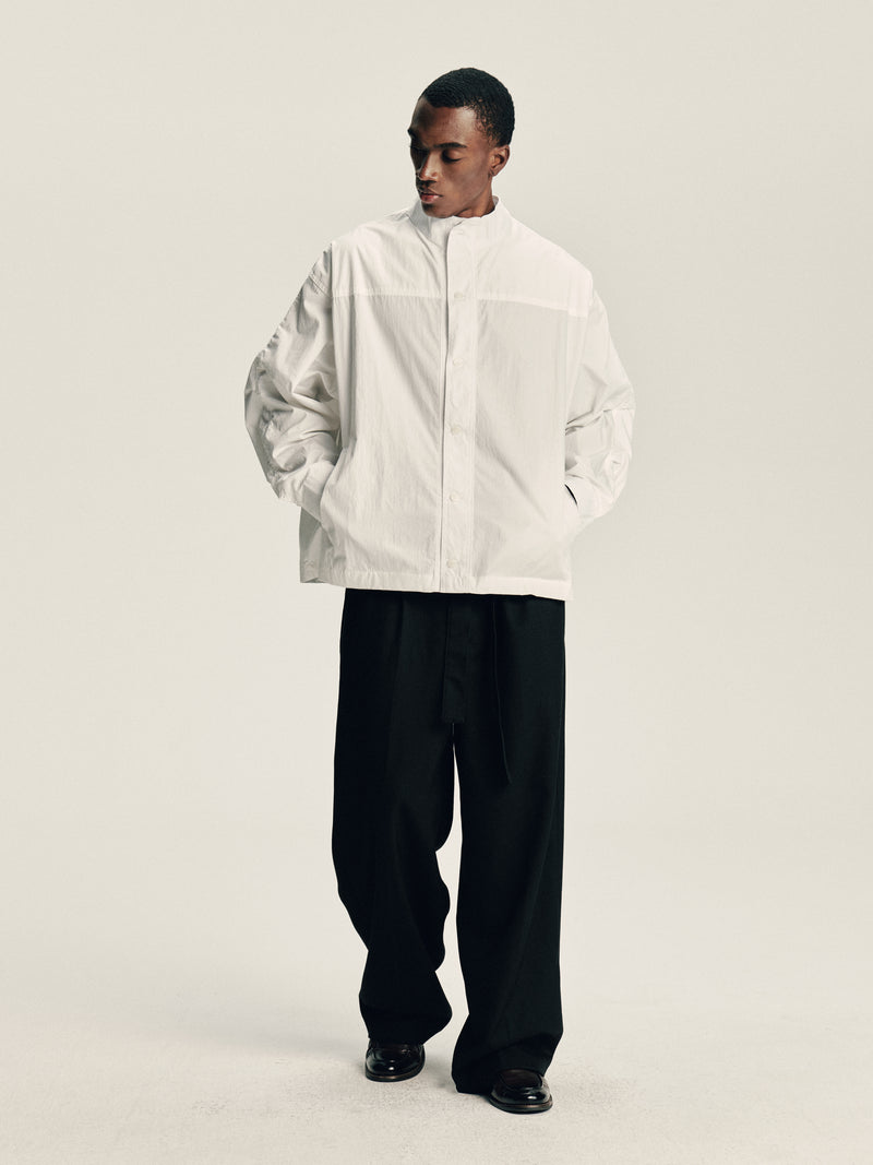Stand Collar Overshirt