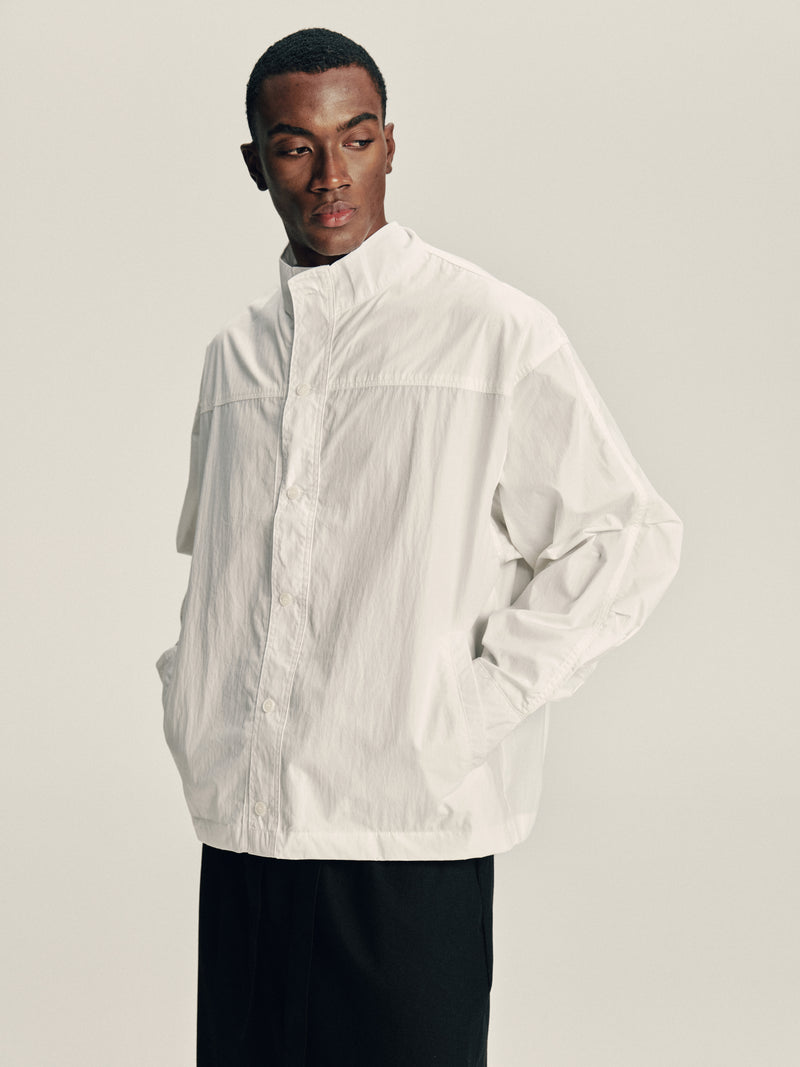 Stand Collar Overshirt