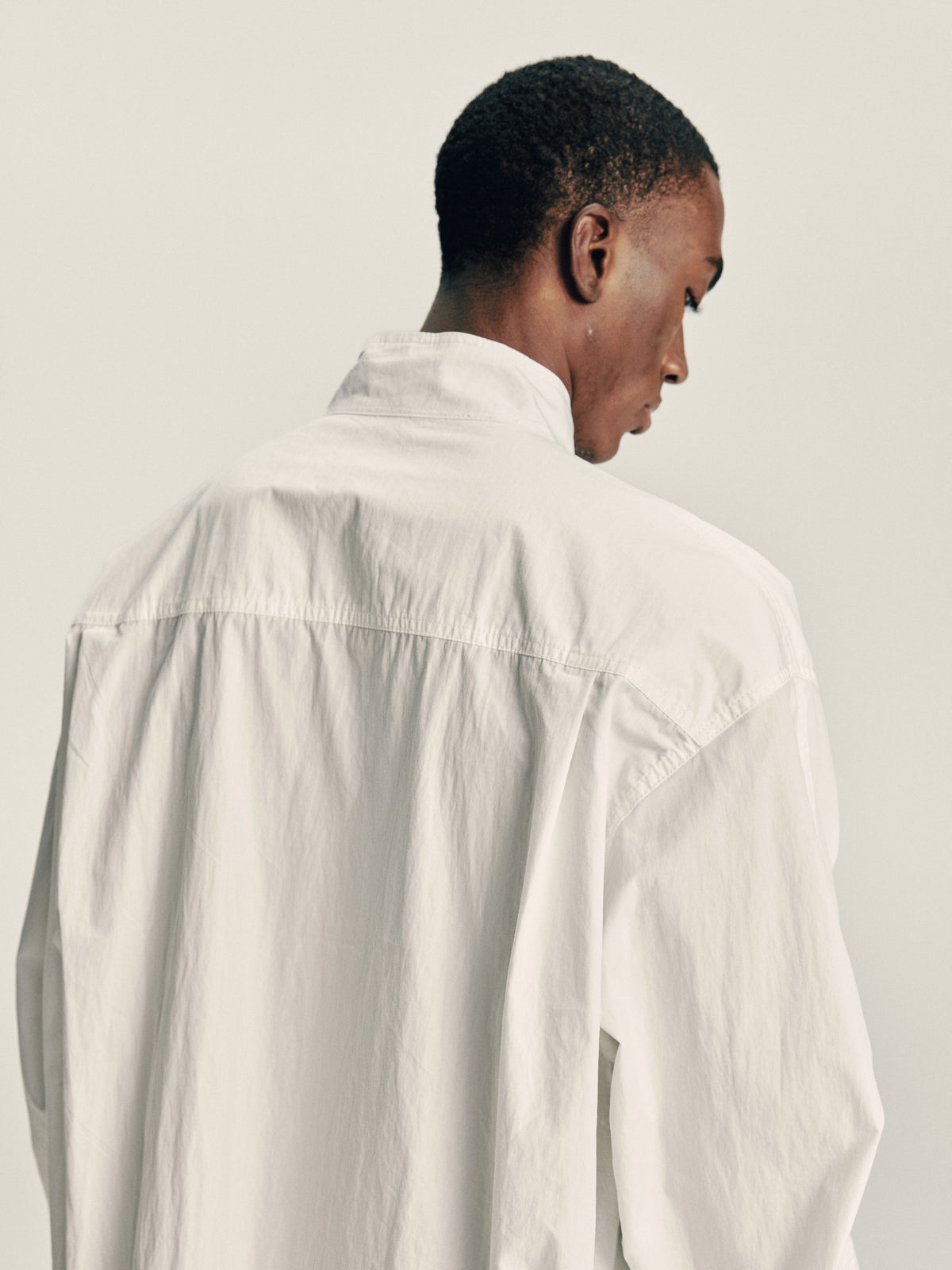 Stand Collar Overshirt