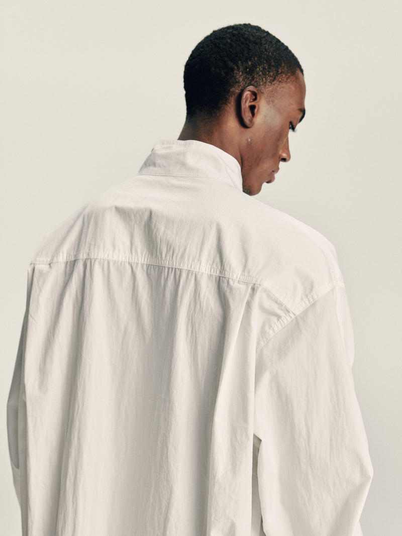 Stand Collar Overshirt