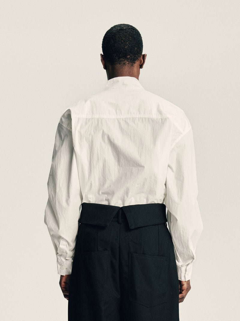 Stand Collar Overshirt