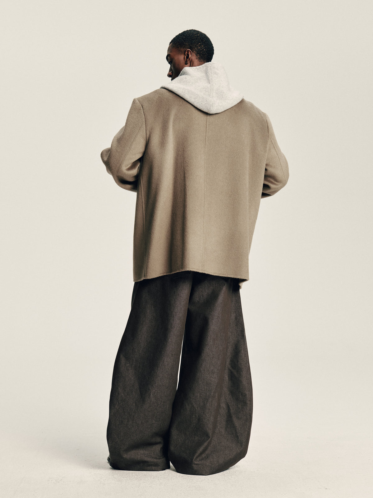 ‘Plan B’ Wool Hooded Blazer