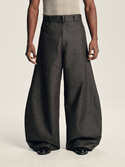 Curved Seam Trousers