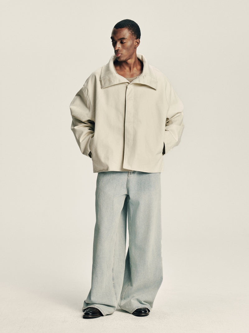 Veste à col haut